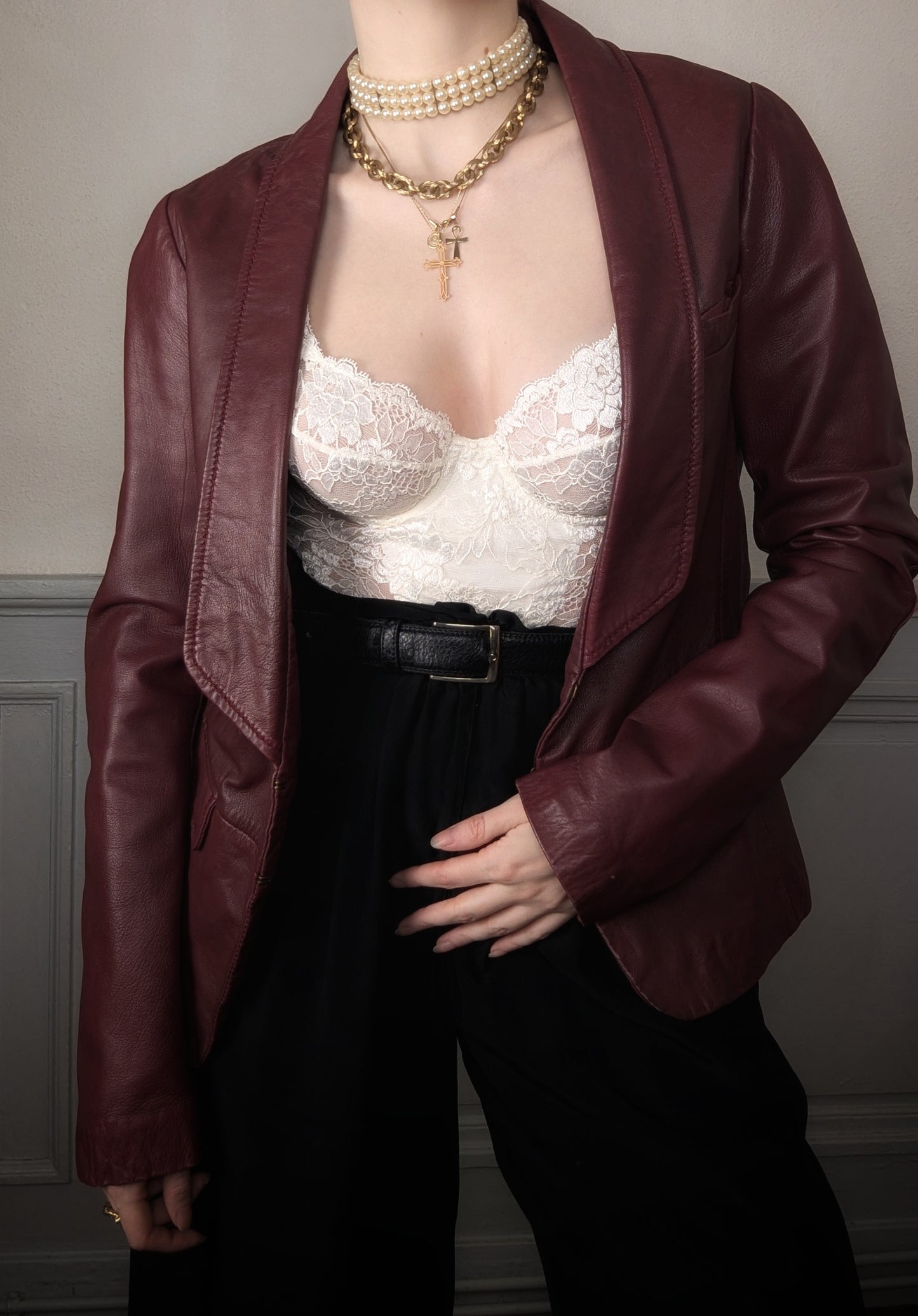 La Perla 1980 white bride lace corset bustierromantic